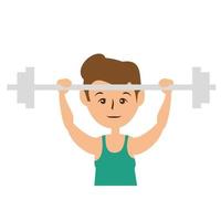 fitness lifestyle design vector