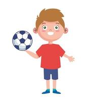 boy with balloon vector