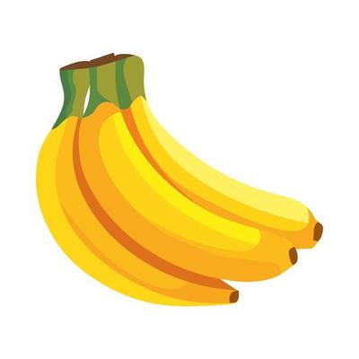 fruit banana cartoon vector object 4557519 Vector Art at Vecteezy