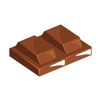 barra de chocolate premium vector