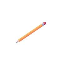 pencil school supply isometric icon vector