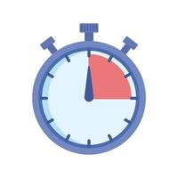chronometer timer counter isolated icon vector