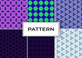 geometric pattern collection vector