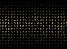 Abstract dark background with small mixed sized gold circle shape random pattern. vector