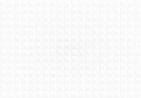 Abstract gradient white square geometric pattern background. vector