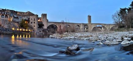 Old bridge of the medieval era