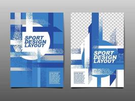 Sport Design Layout template Design  Sport Background vector