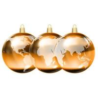 Earth globe 3D icon glossy planet vector