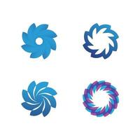 Waves beach logo and symbols template icons app vector