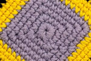 Abstract texture of a knitted fabric photo