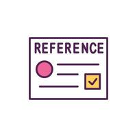 obtener referencias icono de color rgb vector