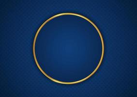 Circle luxury shape abstract background pattern with space for text vector