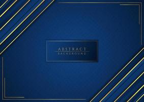 Luxury gold metallic background abstract design vector