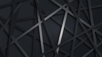 futuristic black abstract 3d background illustration photo
