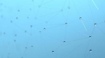 Geometric background of cobweb bubbles photo