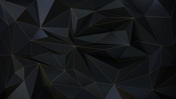 Geometric dark 3d background photo