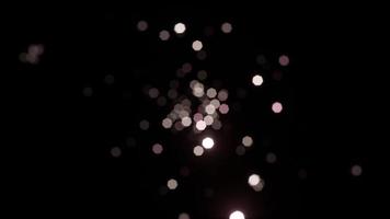 Abstract Pink Light Bokeh Spreading 4K 01 video
