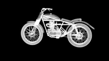 Old school motorbike video