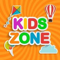 Abstract Kids Zone background