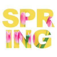 Abstract Spring Word vector