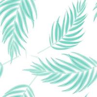 Palm Leaf Seamless Pattern vector