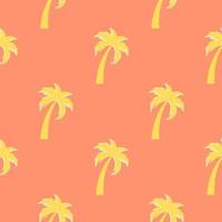 palmera, silueta, seamless, patrón, plano de fondo vector