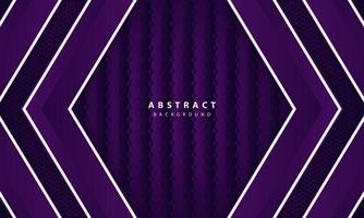 Abstract elegant dark purple on overlap layer background vector