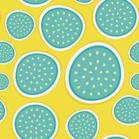Seamless Pattern Background from Watermelon