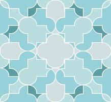 Abstract muslim seamless pattern background vector