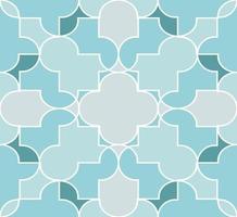 Abstract muslim seamless pattern background vector