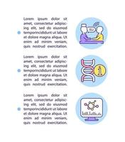 iconos de línea de concepto de asesoramiento con texto vector