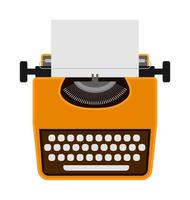 vintage typewriter icon