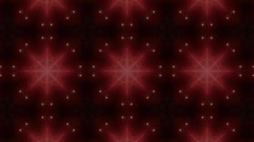 Abstract Warm Light Kaleidoscope Background video