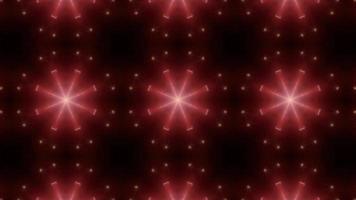 Abstract Warm Light Kaleidoscope Background video