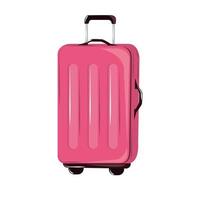 accesorio de viaje maleta vector