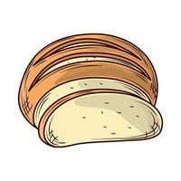 pan de panadería vector