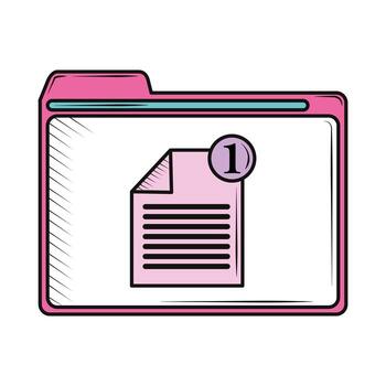 interfaz de ventana retro vector