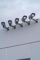 Closed circuit television surveillance cameras