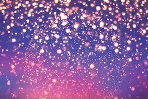 Colorful bokeh blurred abstract pattern background photo