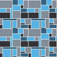 Abstract Geometric Seamless Pattern Block Background vector