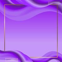 Fondo de onda líquida lila abstracta vector