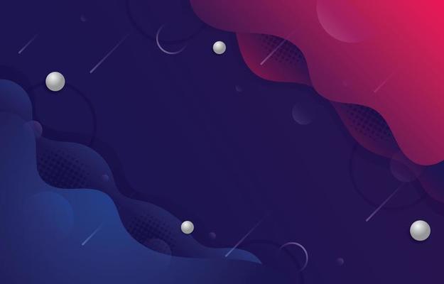 Abstract Red and Blue Background