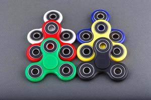 Fidget spinner relaxing toy photo
