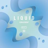 liquid and waves colorful gradient banner vector