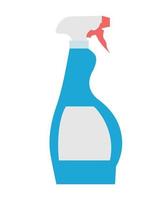 botella de spray rociador icono vector illustration