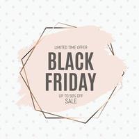Black Friday Sale Banner Template vector