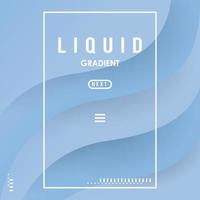 liquid and waves colorful gradient banner vector