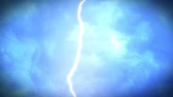 Lightning Strikes 4K Stunning Lightning In Storm and Clouds 3D Seamless Loop 4K Animation Alpha Channel lightning in the dark night sky in summer The sky storms with lightning and thunder video