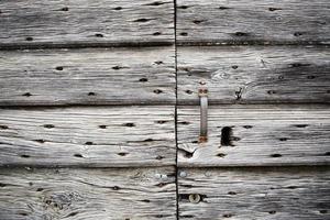 Closeup photo of gray wooden board