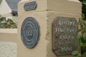 Bantry in Ireland received an award as a one of National Tidy Towns Gold Medal Winners photo